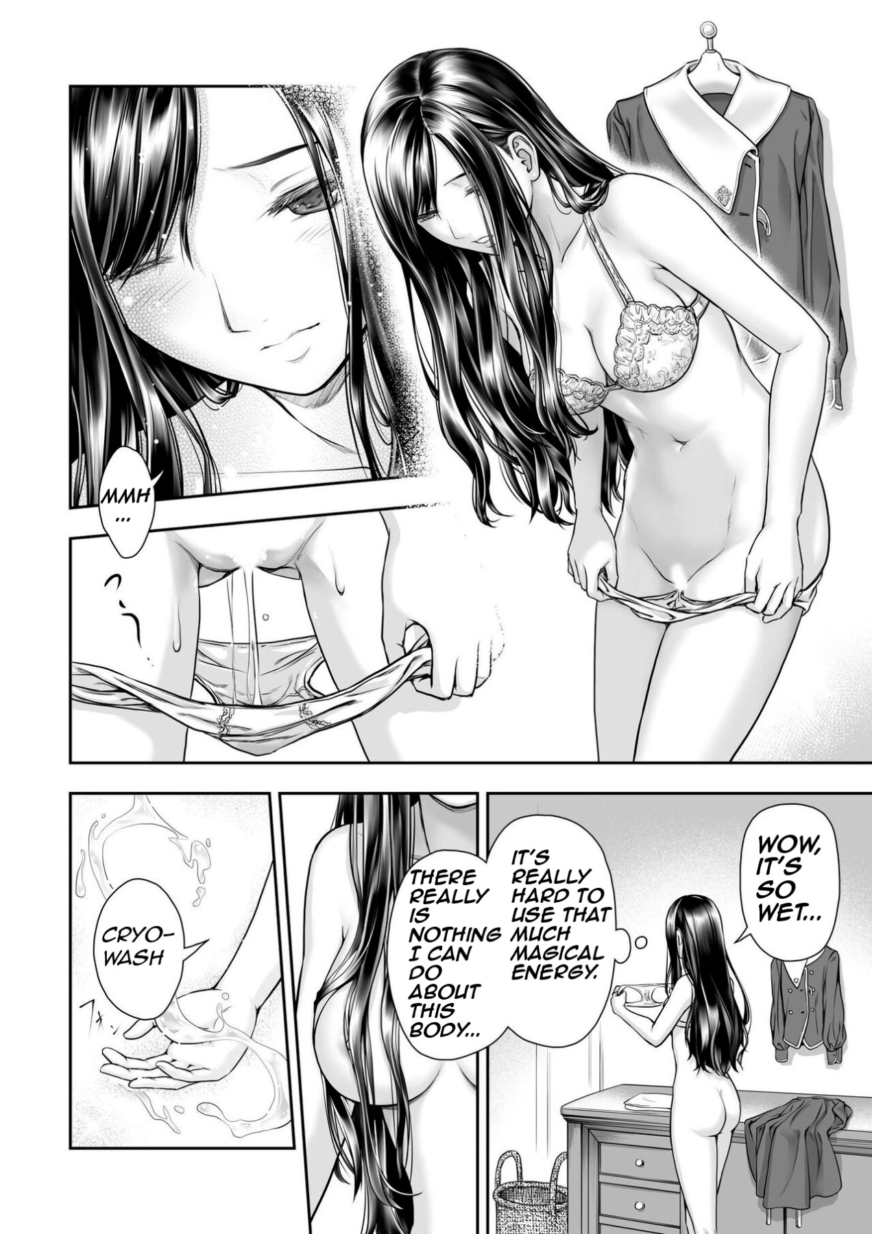 Hentai Manga Comic-Yurika And The Sheets That Never Go Dry-Read-9